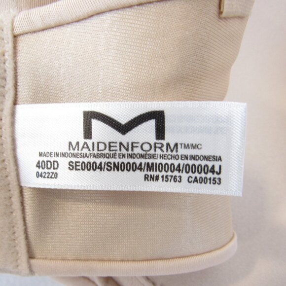Maidenform Sweet Nothings Strapless Bra Womens 40DD Full Coverage Strapless NWT - Picture 11 of 11